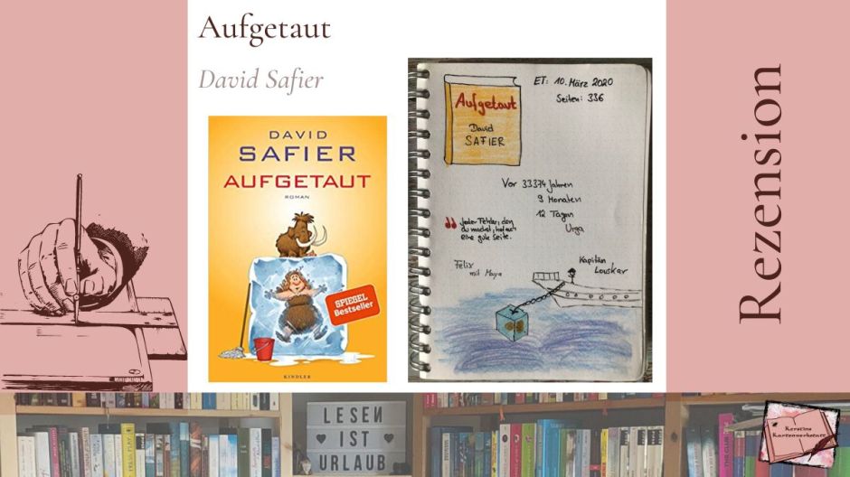 Beitragsbild zur Rezension von Aufgetaut von David Safier