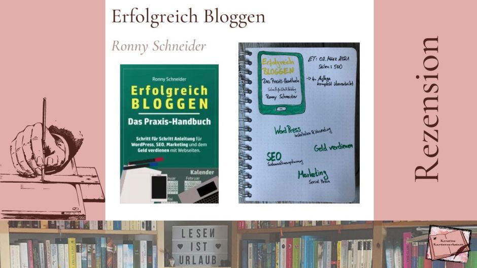 Beitragsbild zur Buchvorstellung vom Sachbuch: Erfolgreich Bloggen von Ronny Schneider