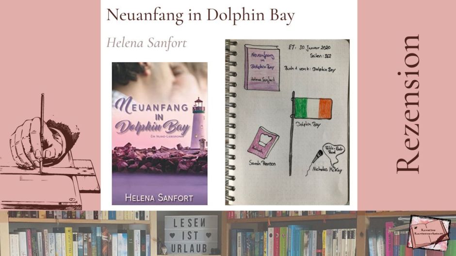 Beitragsbild zur Rezension von Neuanfang in Dolphin Bay von Helena Sanfort