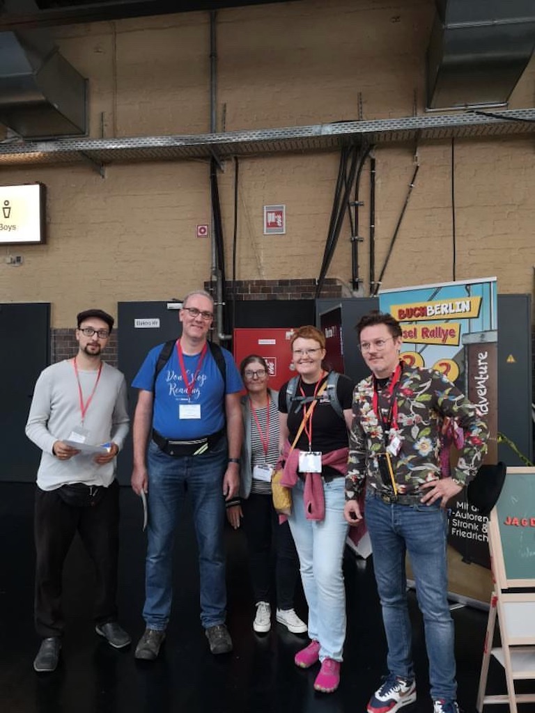 Auf der Suche nach dem ABC-Killer mit Sherlock Homealone alias Christian Friedrich einem Autor der Drei ??? auf der Buch Berlin 2022