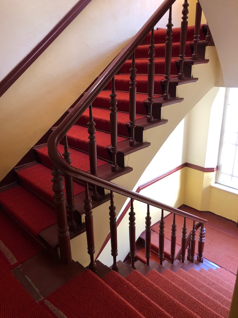 Mein Hotelzimmer im Erlanger Hof in Neukölln, Berlin