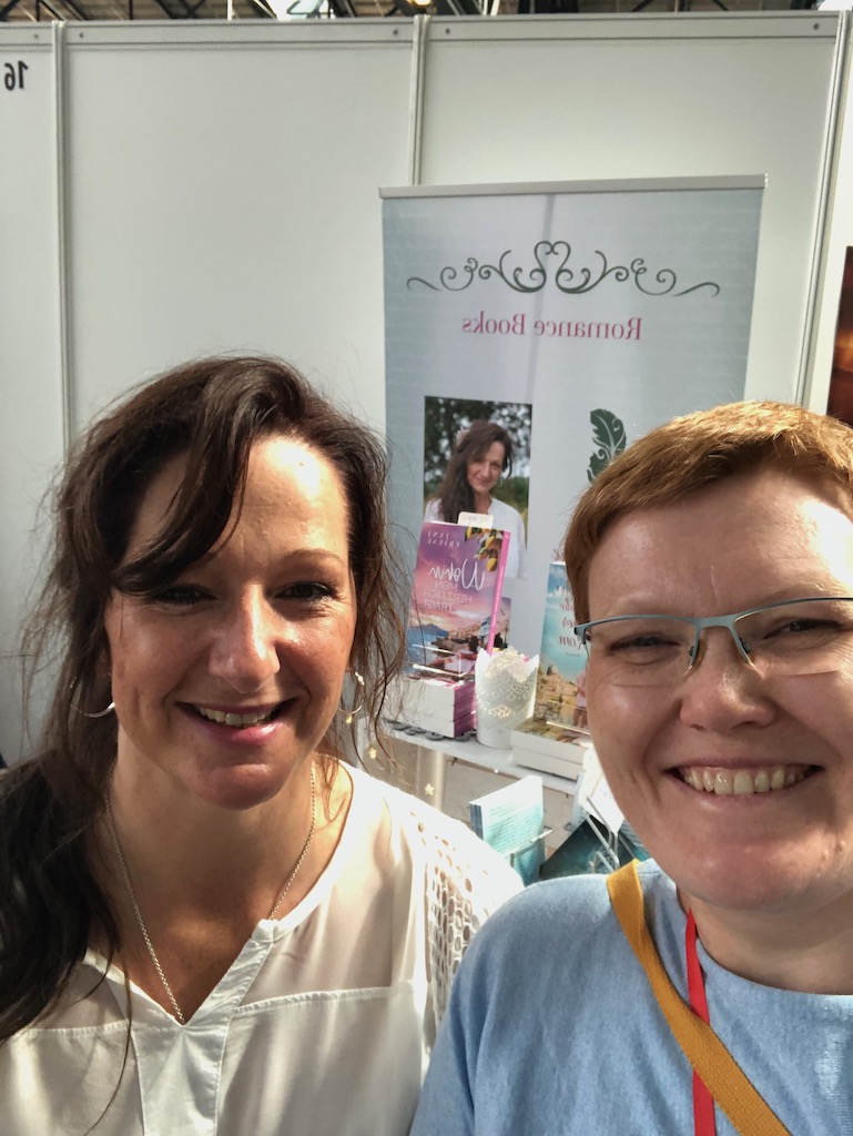 Jani Friese und ich auf der Buch Berlin 2022