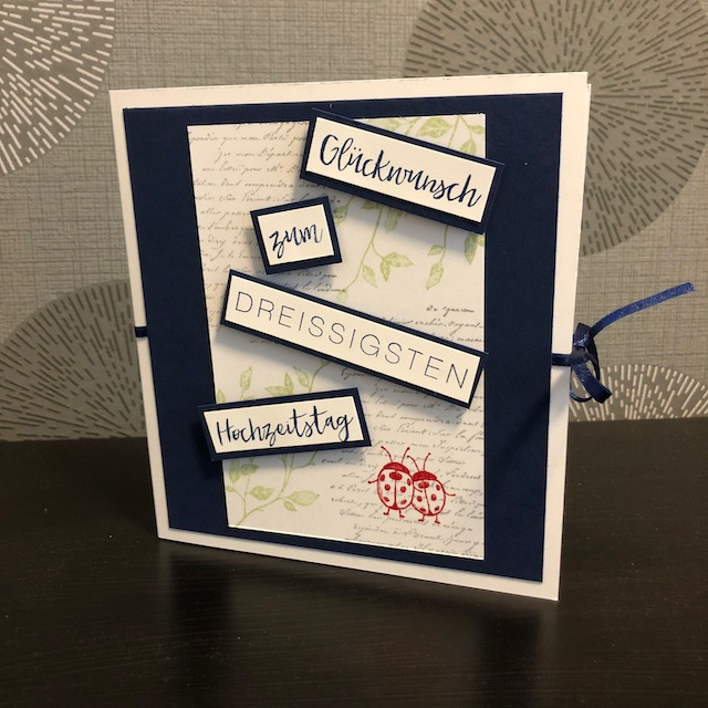 Buchbox zum 30. Hochzeitstag