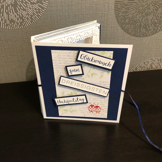 Buchbox zum 30. Hochzeitstag