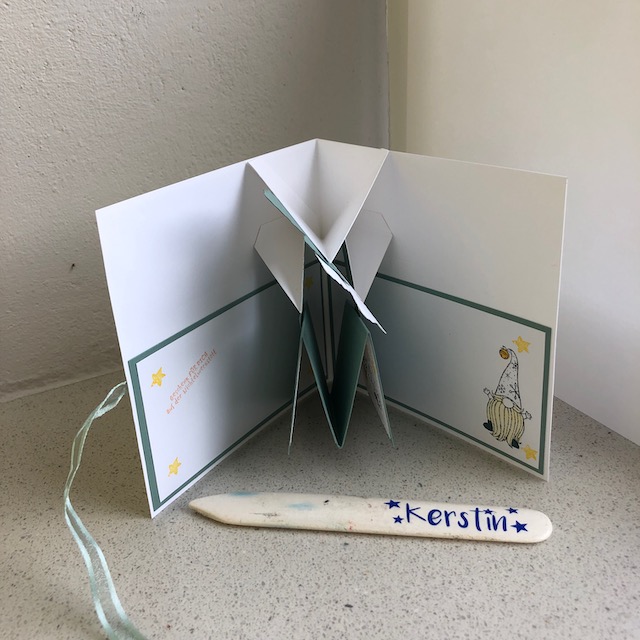 Doppelte Pop up Karte