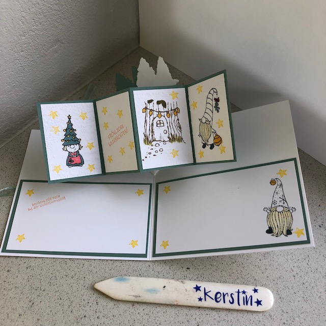 Doppelte Pop up Karte