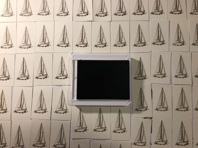 Schritt für Schritt entsteht die Einladungskarte zu unserer Hölzernen Hochzeit mit Produkten von Stampin Up