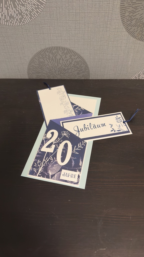 Glückwunschkarte zum Jubiläum: 20 Jahre Rathaus Apotheke Damme