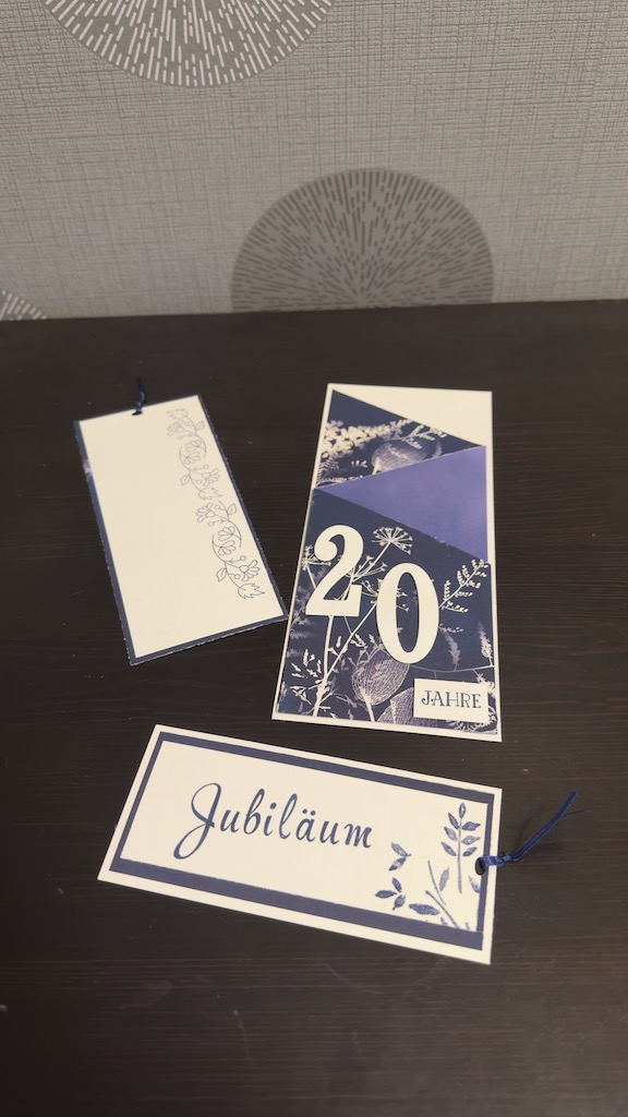 Glückwunschkarte zum Jubiläum: 20 Jahre Rathaus Apotheke Damme