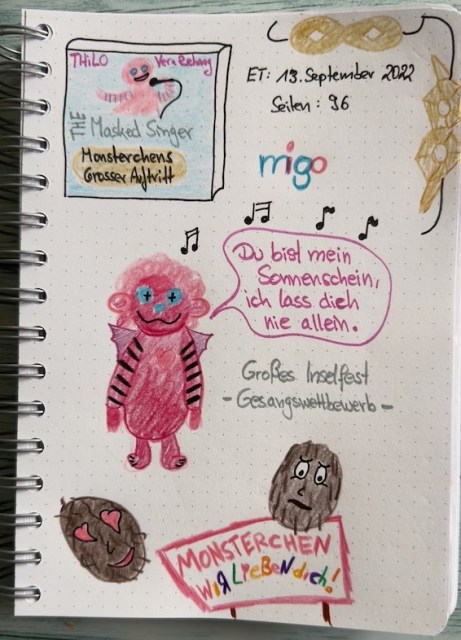 The Masked Singer Band 1 Monsterchens grosser Auftritt von Thilo und Vera Rehaag erschienen im migo Verlag zur gleichnamigen TV-Show auf ProSieben