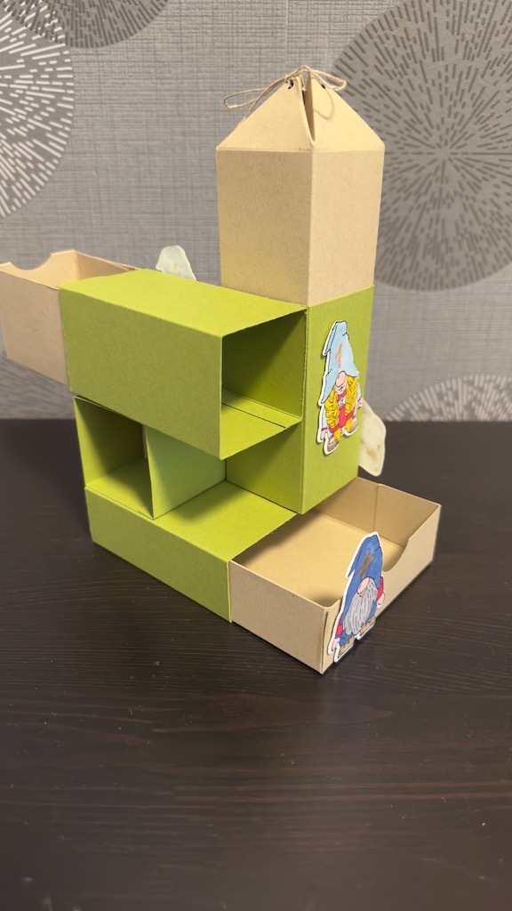 Adventssonntage Box mit Wichteln aus dem Stempelset: Aus dem Wichtelwunderland von Stampin Up