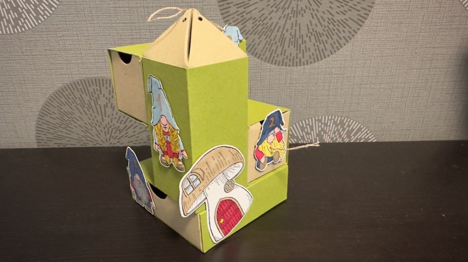 Adventssonntage Box mit Wichteln aus dem Stempelset: Aus dem Wichtelwunderland von Stampin Up