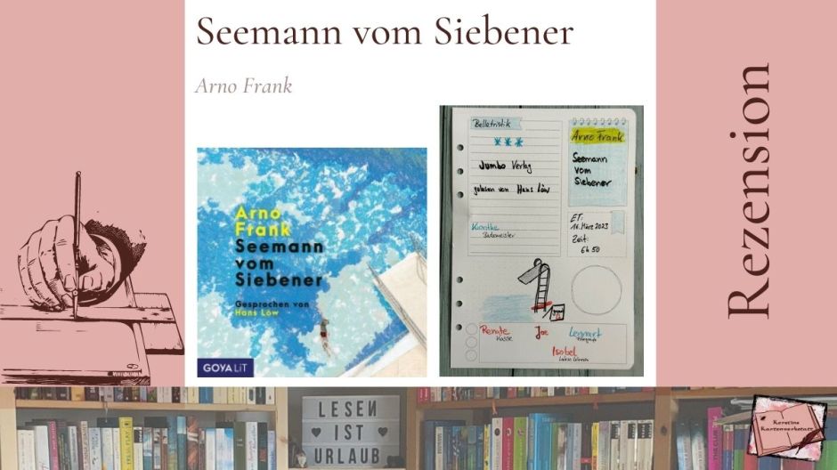 Beitragsbild zur Rezension vom Hörbuch: Seemann vom Siebener von Arno Frank aus dem Jumbo Verlag gelesen von Hans Löw
