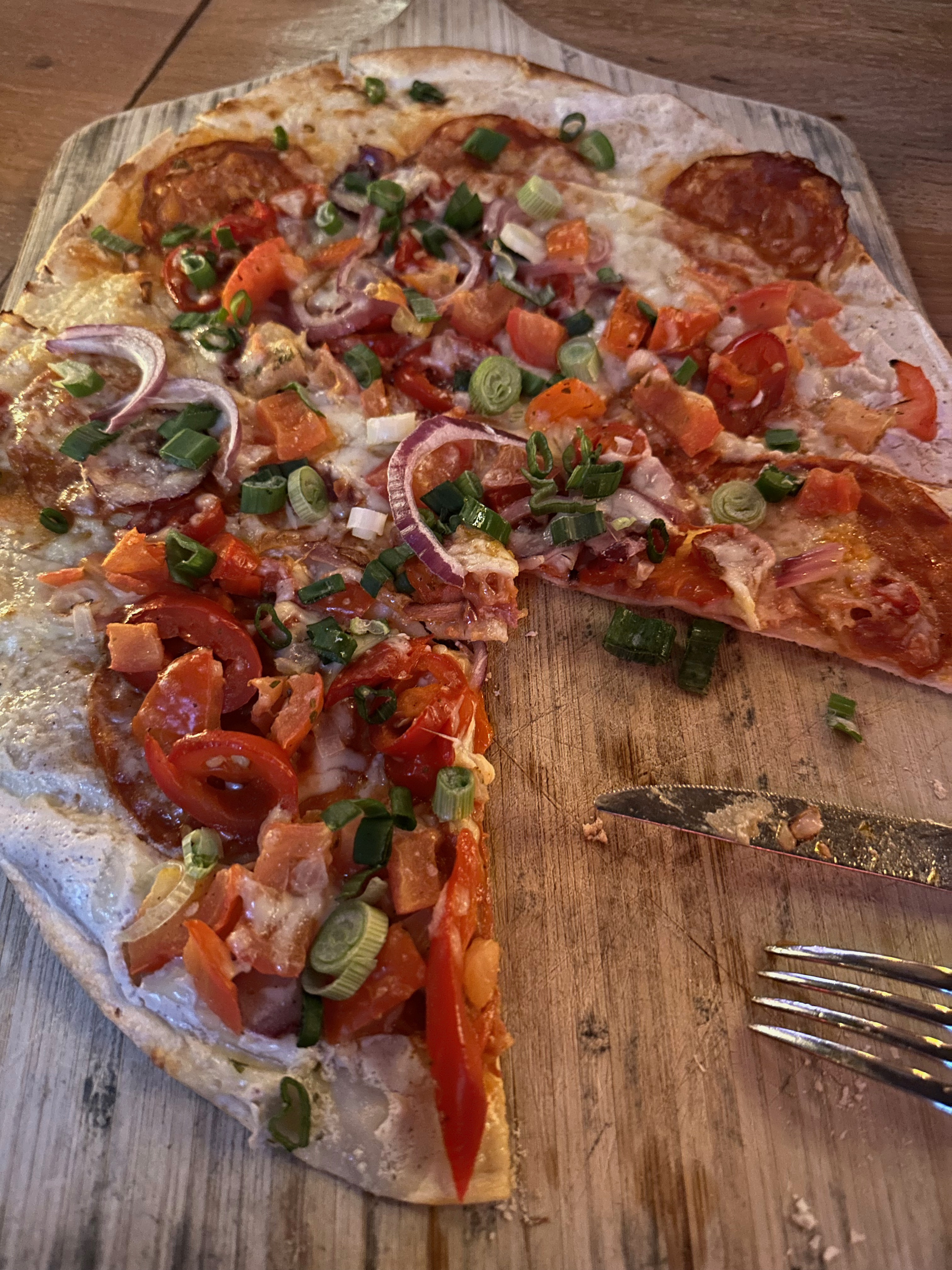 Flammkuchen im Barfusz in Leipzig