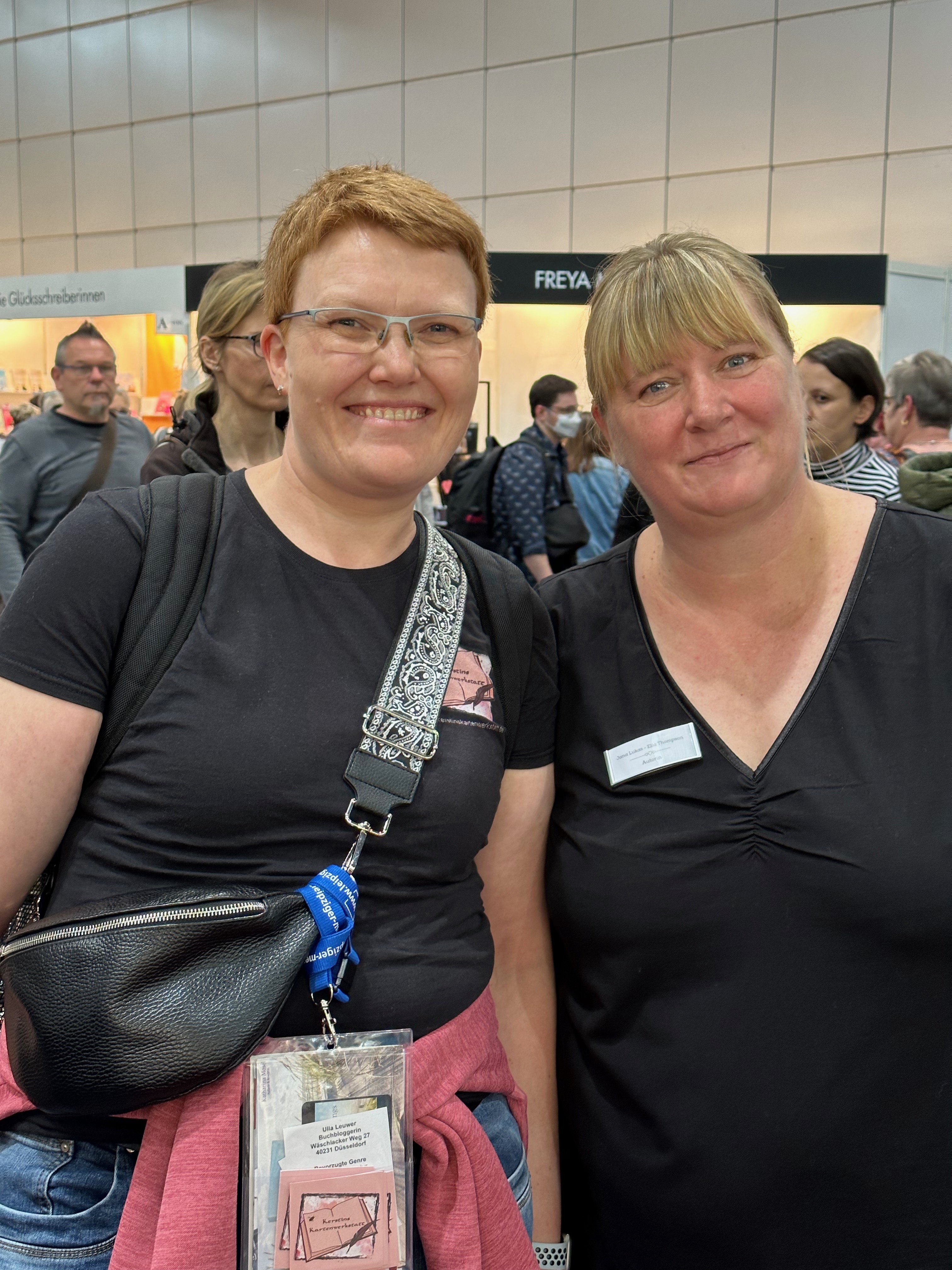 Selfie mit Jana Lukas alias Ella Thompson