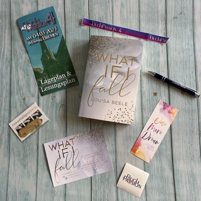 What if i fall von Louisa Beele, eingekauft auf der Buch Passion in Bremen 2023