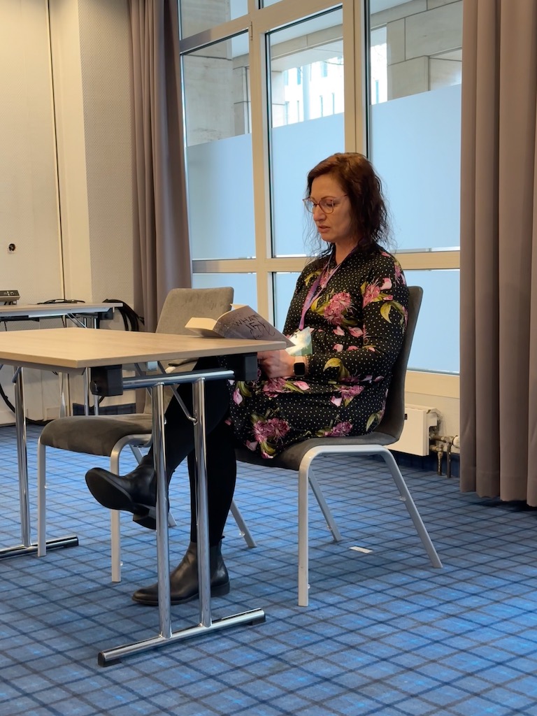 Lesung von Luisa Beele auf der Buch Passion 2023 in Bremen