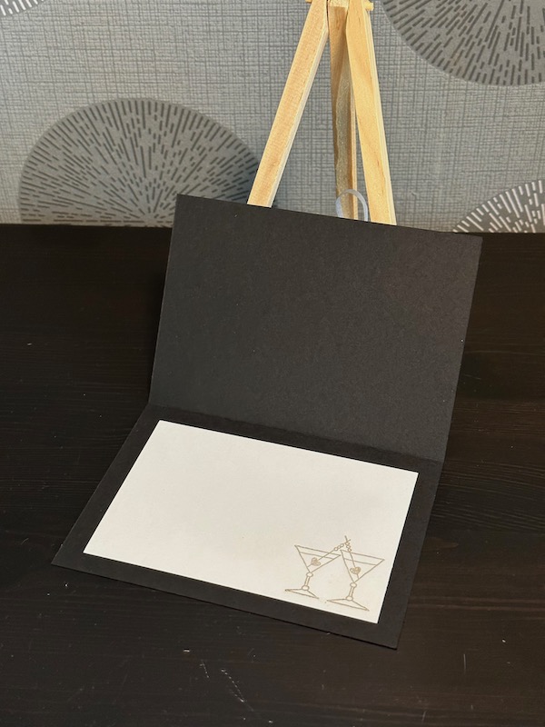 Schimmernde Zahlen auf schwarzem Grund zu Geburtstagen und zum Hochzeitstag. Selbst gemachte Karte mit Material von Stampin Up zum Geburtstag und zum 20. Hochzeitstag