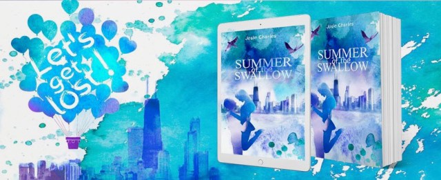 Banner zum Sommerroman: Summer of the swallow von Josie Charles
