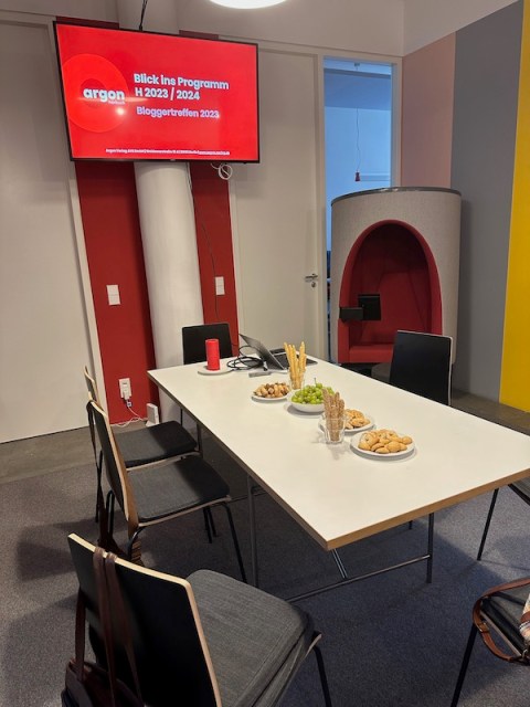 Kerstins Kartenwerkstatt zu Besuch im Argon Verlag