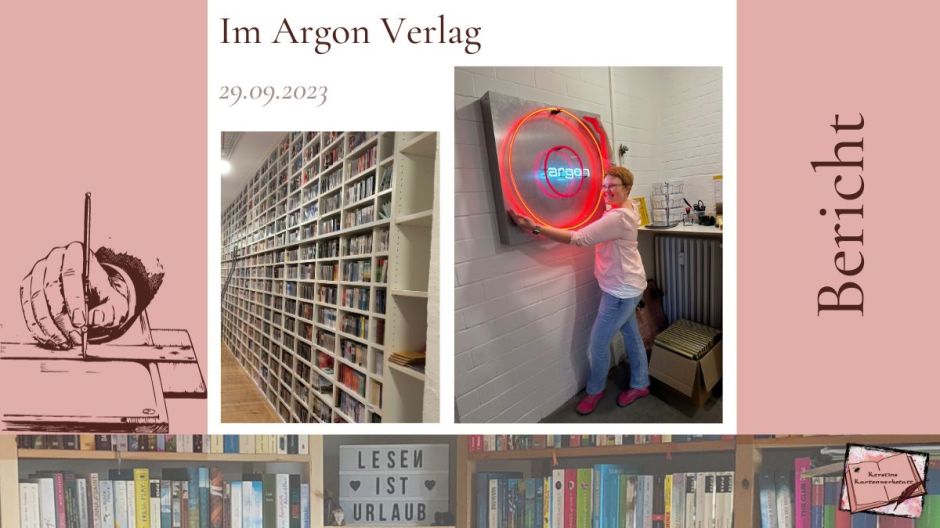 Beitragsbild zum Bericht: Kerstins Kartenwerkstatt zu Besuch im Argon Verlag