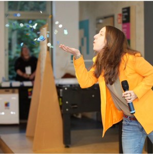 Keynote von Britta Ullrich auf dem Journaling Barcamp 2023 in Hamburg