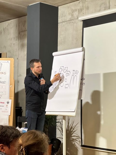 Keynote von Holger Nils Pohl auf dem Journaling Barcamp 2023 in Hamburg