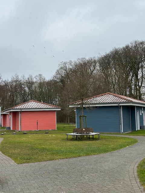 Bungalows der Jugendherberge