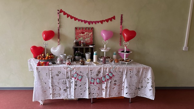 Candy Bar beimn Teamtreffen in Jever 2025