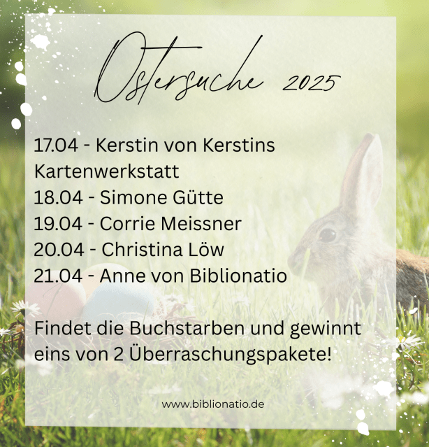 Übersicht aller Teilnehmer für die Osteraktion 2025 von Biblionatio