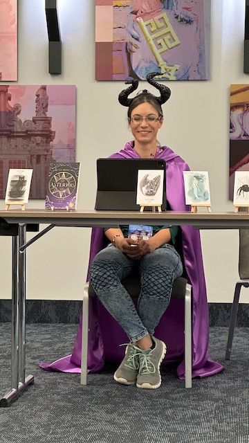 Pia Hepke bei ihrer Lesung auf der Buch Passion in Bremen im Mai 2025