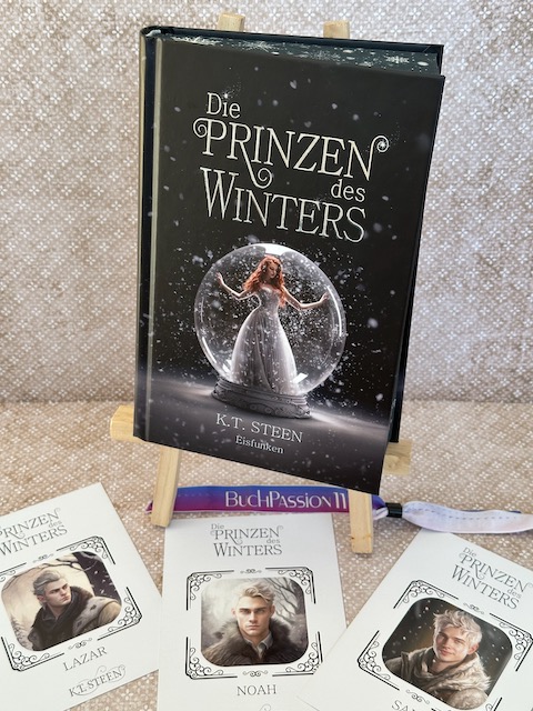 Buchkauf auf der Buch Passion in Bremen im Mai 2025: Die Prinzen des Winters Eisfunken von K.T. Steen