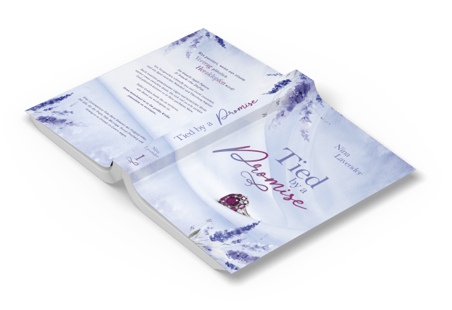 Zu sehen ist das Buch: Tied by a Promise von Nina Lavender