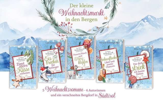 Der kleine Weihnachtsmarkt in den Bergen Banner
