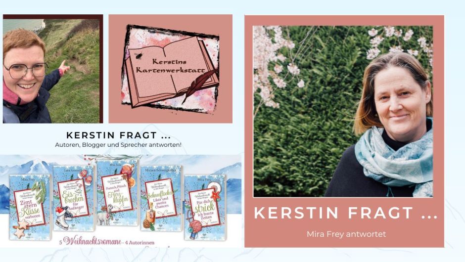 Beitragsbild zum Interview mit Mira Frey alias Heidi Troi zur Buchreihe Der kleine Weihnachtsmarkt in den Bergen
