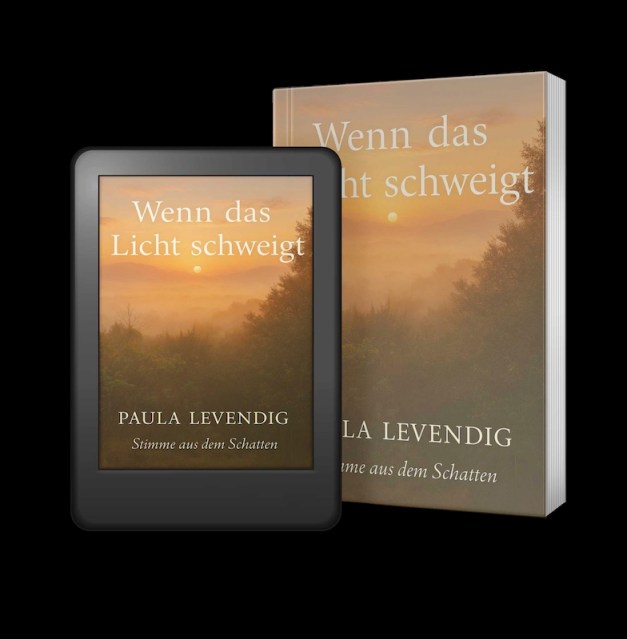 Zu sehen ist das Cover vom Roman: Wenn das Licht schweigt von Paula Levendig