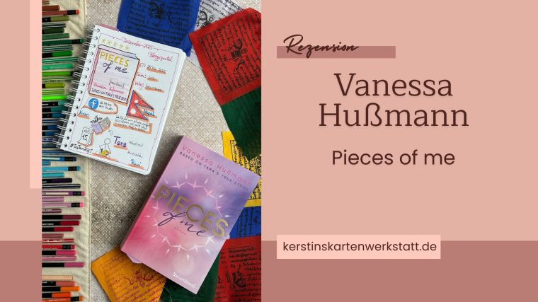 Beitragsbild zur Rezension vom Liebesroman: Pieces of me von Vanessa Hußmann erschienen im Heartlines Verlag
